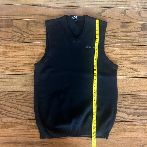 Vantage Acdelco Black Knitted Vest Size L - Picture 5 of 8